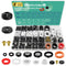 32 Size 258 PC Faucet and Plumbing Rubber Washers Assortment Kit for Assorted Garden Hose Valve Spigot Adapter Splitter Outdoor Faucet Bibb Shower...