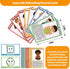 Mindfulness Game for Kids - Tic Tac Toe - Affirmations Cubes - W/20 Breathing Exercise Cards, Calm Down Corner Supplies for Kids Calm & Focus, Cou...