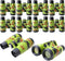 10 Pcs Kids Jungle Binoculars Small Novelty Shock Proof Compact Safari Binoculars Toys with Compass and Neck String for Explorers Gifts Outdoor Ca...