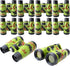 10 Pcs Kids Jungle Binoculars Small Novelty Shock Proof Compact Safari Binoculars Toys with Compass and Neck String for Explorers Gifts Outdoor Ca...