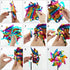 6Pack Sparkly Reflective Pinwheels Holographic Spinners Whirl Pin Wheel Scare Birds Away for Outdoor Yard Garden Patio Lawn Farm Decor Kids' Toy...