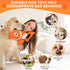 Squeaky Dog Toys, Durability Interactive Tug of War Puppy Toys for Indoor and Outdoor Play - Stuffed Pet Dog Toys with Soft Fabric Suitable for Sm...