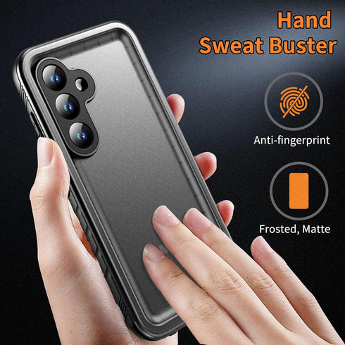 Cozycase for Samsung Galaxy S24 Waterproof Case - 360 Heavy Duty Full Body Protection/Shockproof/Dustproof/Double/Front and Back/IP68/S 24 Protect...