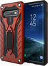 Kitoo Defender Designed for Samsung Galaxy S10 Plus Eco-Friendly Case with Kickstand, Military Grade Shockproof 12ft. Drop Tested - Red...