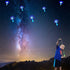 Amazing Led Flying Toys for Kids -12 PCS Light up Slingshot LED helicopter toy - Arrow Planes Glow in The Dark Party Favors for kids summer toys O...