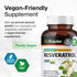 Resveratrol Capsules - Natural Antioxidant Resveratrol Supplement - Organic Resveratrol Powder 600 mg - Bioactive 98% Pure Trans Resveratrol - 100...