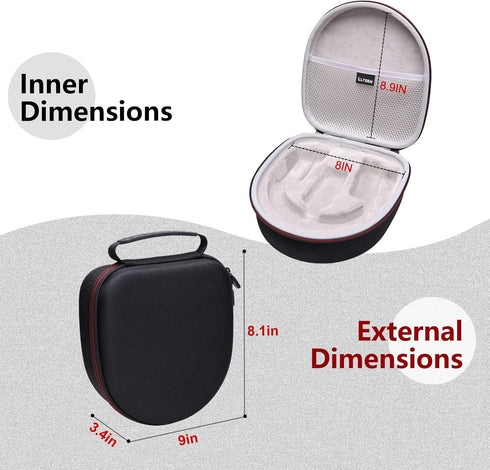LTGEM Hard Case for BlueParrott B450-XT/B350-XT/S650-XT/B550-XT Noise Cancelling Bluetooth Headset...