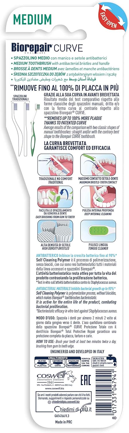 Biorepair Easy Clean Toothbrush...