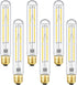 Leools Dimmable E26 Edison Bulb 8W Equal 75 watt Light Bulb AC120V Daylight 4000K Edison Light Bulbs 75 Watt 800LM Tubular T10 led Bulb for Rustic...