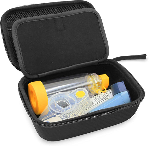 CASEMATIX Travel Case Compatible with Asthma Inhaler, Spacer and More - Includes Case Only...