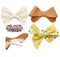 California Tot Non-Slip Fully Lined Alligator Clip Hair Accessories for Fine Hair, Little Girls, Toddlers (Kimono Clip Set of 4)...