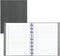 Blueline MiracleBind™ Notebook, Refillable, Lizard-Like Hard Cover, 9.25" x 7.25", 150 Ruled Pages, Cool Grey (AF9150.97)...