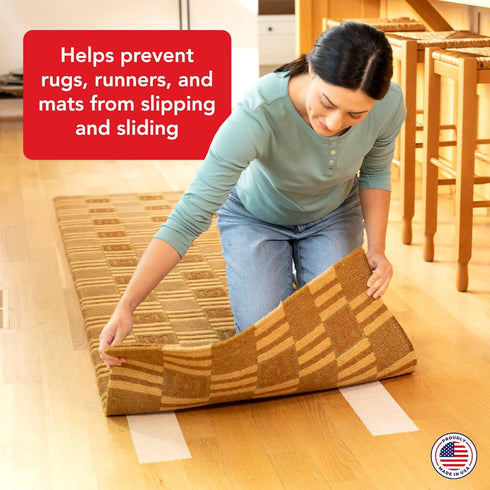 Rug Gripper Tape for Area Rugs and Runners (4" x25ft)...