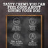 Rawhide Dog Treats | Healthy, Grass-Fed Buffalo Jerky Raw Hide Chews | Hickory Smoked Flavor | Jerky Braids, 10 Count...