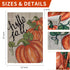 Fall Garden Flag 12x18 Inch Double Sided, Happy Fall Pumpkin Yard Flag Small Autumn Seasonal Outdoor Decoration...