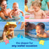 Pampers Swim Diapers - Splashers - Size 4, 18 Count, Gap-Free Disposable Baby Swimming Pants...