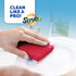 SCRUBIT Multi-Purpose Dish Scrub Sponge, Non Scratch Scouring Pads, Cleaning Sponges for pots & dishes - Pot Scrubber Sponges for Kitchen & Bathro...
