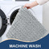 Arotive Luxury Chenille Toilet Rugs U-Shaped, Extra Soft Thick Absorbent Toilet Mat, Non-Slip Shaggy Plush Contour Bathroom Rugs, Machine Wash Dry...