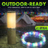 Camping String Light 49ft / Lantern / Flashlight / Portable Nightstand Lamp, Multifunctional Ambience Outdoor Lighting, Rechargeable Power Bank, B...