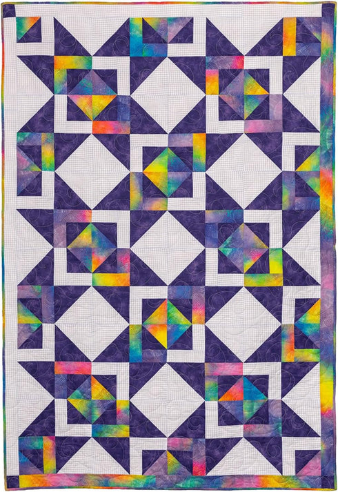 Fabric Cafe Go Bold with 3-Yard Quilts Pattern Booklet...