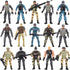 14 Pack Army Men and SWAT Team Soldiers Action Figures,Soldiers Action Figures Playset with 14 Design Military Weapons Accessories, for Kids Child...