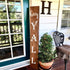 Large Hey Yall Stencil Vertical - 5 Pack Hey Yall Sign Stencils Templates for Painting on Wood, Reusable Letter Stencils for Front Door Porch Wood...