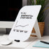 Glass Dry Erase Board with Easel and Marker for Office, Home and School Supplies, 8.25"x 5.9", White...