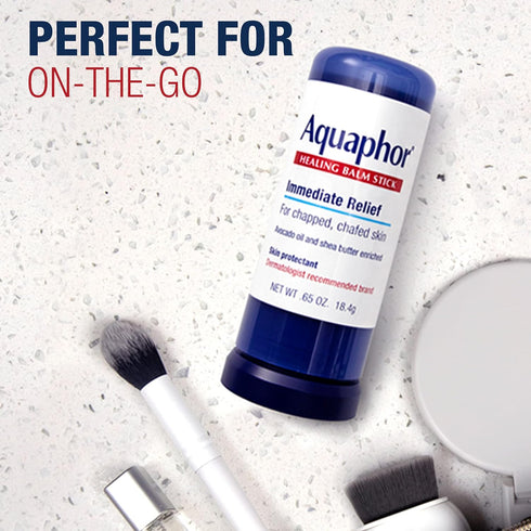 Aquaphor Healing Balm Stick, Skin Protectant with Avocado Oil and Shea Butter, 0.65 Oz Stick...