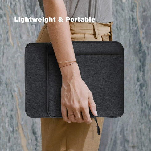 13.3 Inch Tablet Sleeve Shoulder Bag Carrying Case for iPad Pro 12.9" M2 6th/5th/4th/3rd Gen 2022-2018, Galaxy Tab S9+/S8+/S7 FE/S7+ 12.4", Surfac...
