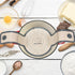 Silicone Bread Sling for Dutch Oven, 2PCS Non-Stick & Easy Clean Reusable Silicone Bread Baking Mat, with Extra Long Handles Bread Baking Sheet Li...