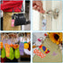 Duufin 120 Pcs Acrylic Blanks Keychain Tassel Set Including 30 Pcs Rectangle Clear Acrylic Keychain Blank (3 x 7cm) 30 Pcs Key Rings with Chain 30...