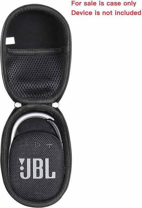 Hard Travel Case for JBL Clip 4 - Portable Mini Bluetooth Speaker (Black)...