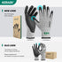 Cut Resistant Gloves, ANSI A2 Cutting Gloves, PU Coated Anti Cut Gloves C2, Touchscreen, Multi-Purpose, 1 Pair, Medium...