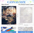 PRASIO Paint by Numbers Kit for Adults Beginner, Flower Landscape Adult Paint by Number Kits, DIY Acrylic Paint by Numbers Kit for Adults Canvas f...