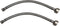 12" Stainless Steel Braided Toilet Supply Line 2 Pack (3/8 COMP x 7/8 BC)...