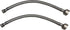 12" Stainless Steel Braided Toilet Supply Line 2 Pack (3/8 COMP x 7/8 BC)...