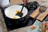Spatula Turner Set of 2 for Cooking. Great for nonstick cookware. Ideal for Flipping Egg, Pancake and more. Made in USA (Black)...