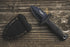 Smith & Wesson 5in High Carbon SS Fixed Blade Knife with 2 in 1 False Edge Blade and Stainless Steel Finish for Outdoor Tactical Survival and EDC...
