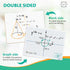 2 Pack Dry Erase XY Axis Lap Board 9”X12” | Interactive Learning Coordinate Grid Whiteboard (Double Sided)...