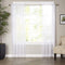 Elegant Comfort Luxury Sheer Curtains, Window Treatment Curtain Panels with Rod Pocket for Kitchen, Bedroom and Living Room (40 x 84-inches Long, ...
