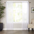 Elegant Comfort Luxury Sheer Curtains, Window Treatment Curtain Panels with Rod Pocket for Kitchen, Bedroom and Living Room (40 x 84-inches Long, ...