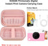 Camera Carrying Case for KODAK Printomatic Digital Instant Print Camera, Portable Bluetooth Photo Printer Storage Holder Bag, Mesh Bag Fits Photo ...