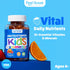 Feel Great Kids Multivitamin Gummies | Citrus & Strawberry Flavored Vitamins for Kids | Multivitamin Gummies with Vitamin D for Bone, Muscle & Imm...