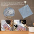 2024 New Multipurpose Wire Dishwashing Rags for Wet and Dry, Dual-Sided Structure, Non Scratch Wire Dish Cloth, Multipurpose Wire Miracle Cleaning...