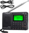 ZHIWHIS Portable Bluetooth Radio, FM AM Shortwave Radios with Sleep Timer and Preset Function, Rechargeable Digital Recorder, Stereo MP3 Player wi...