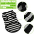 Dog Striped Shirt Happy Color Cotton Sleeveless Puppy Dog Shirts Breathable Pet Apparel Tank Top Colorful Puppy Sweatshirt Dog Clothes for Small M...