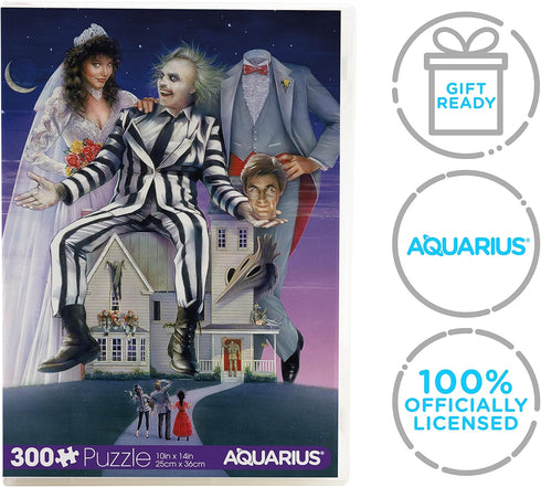 AQUARIUS - Beetlejuice Vuzzle 300 Piece Jigsaw Puzzle...
