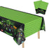 FunHot Video Game Table Covers, Video Game Birthday Decorations, 2 Pcs 54 x 108 Inch Green Waterproof Rectangle Game Tablecloths for Gamers Boys B...