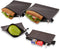 Nordic By Nature 4 Pack - Reusable Sandwich Bags Dishwasher Safe BPA Free - Durable Washable Quick Dry Cloth Baggies -Reusable Snack Bags School L...
