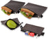 Nordic By Nature 4 Pack - Reusable Sandwich Bags Dishwasher Safe BPA Free - Durable Washable Quick Dry Cloth Baggies -Reusable Snack Bags School L...